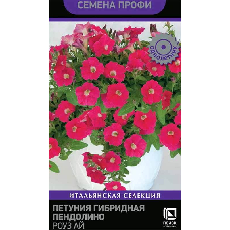 Петуния гибридная Пендолино Роуз Ай